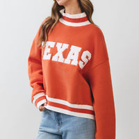 Texas Cropped Sweatshirt