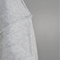 Georgia Mock Neck Sweatshirt - Heather Grey