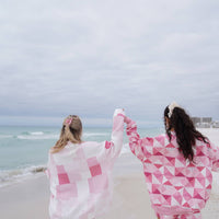 Gemma Quilted Patchwork Sweatshirt (shorts sold separately)