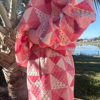 Gemma Patchwork Quilted Shorts (sweatshirt sold separately)