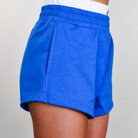 Double Up Shorts - Royal Blue