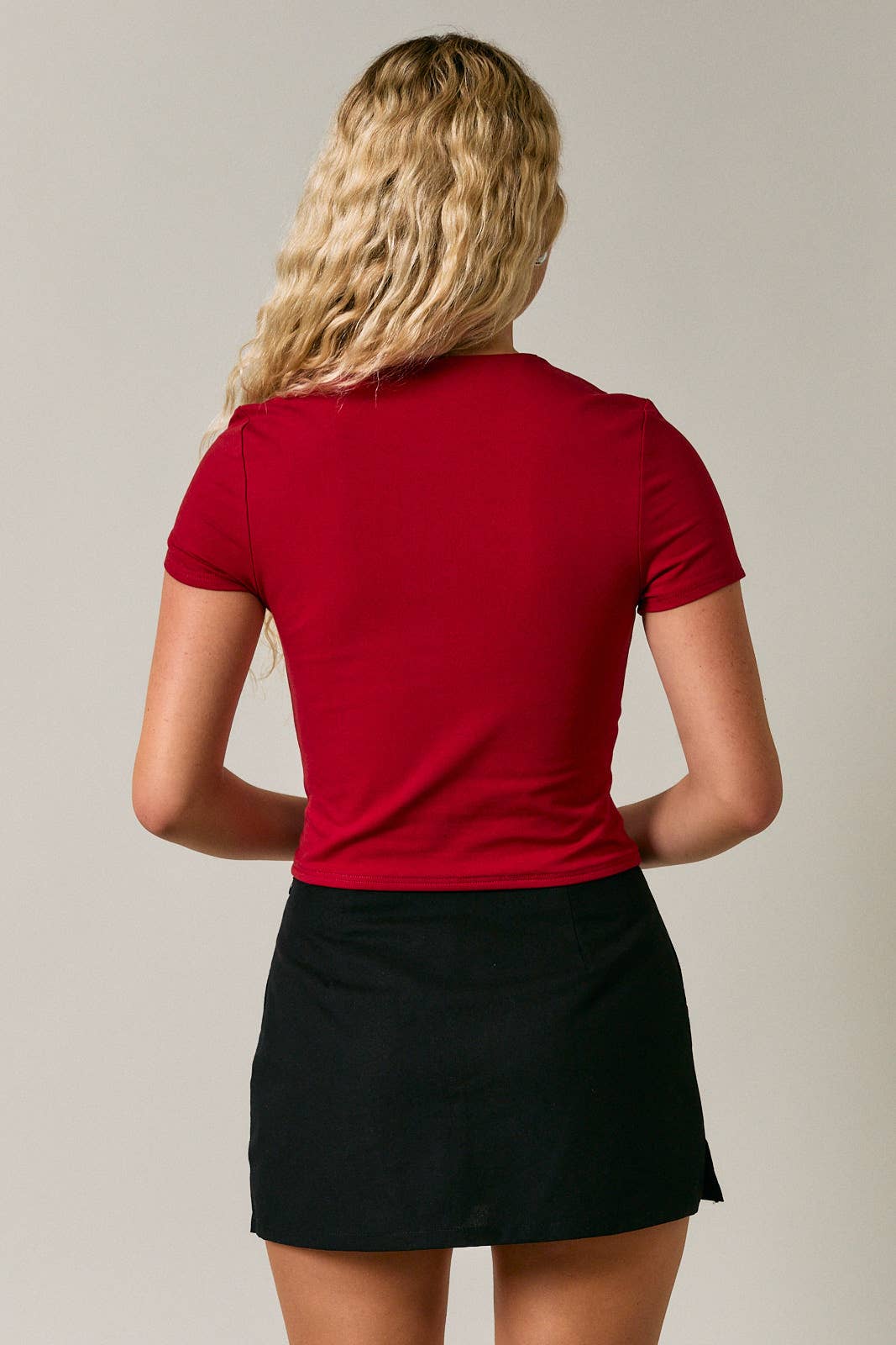 GameDay Double Lined Short Sleeve Fitted Tee